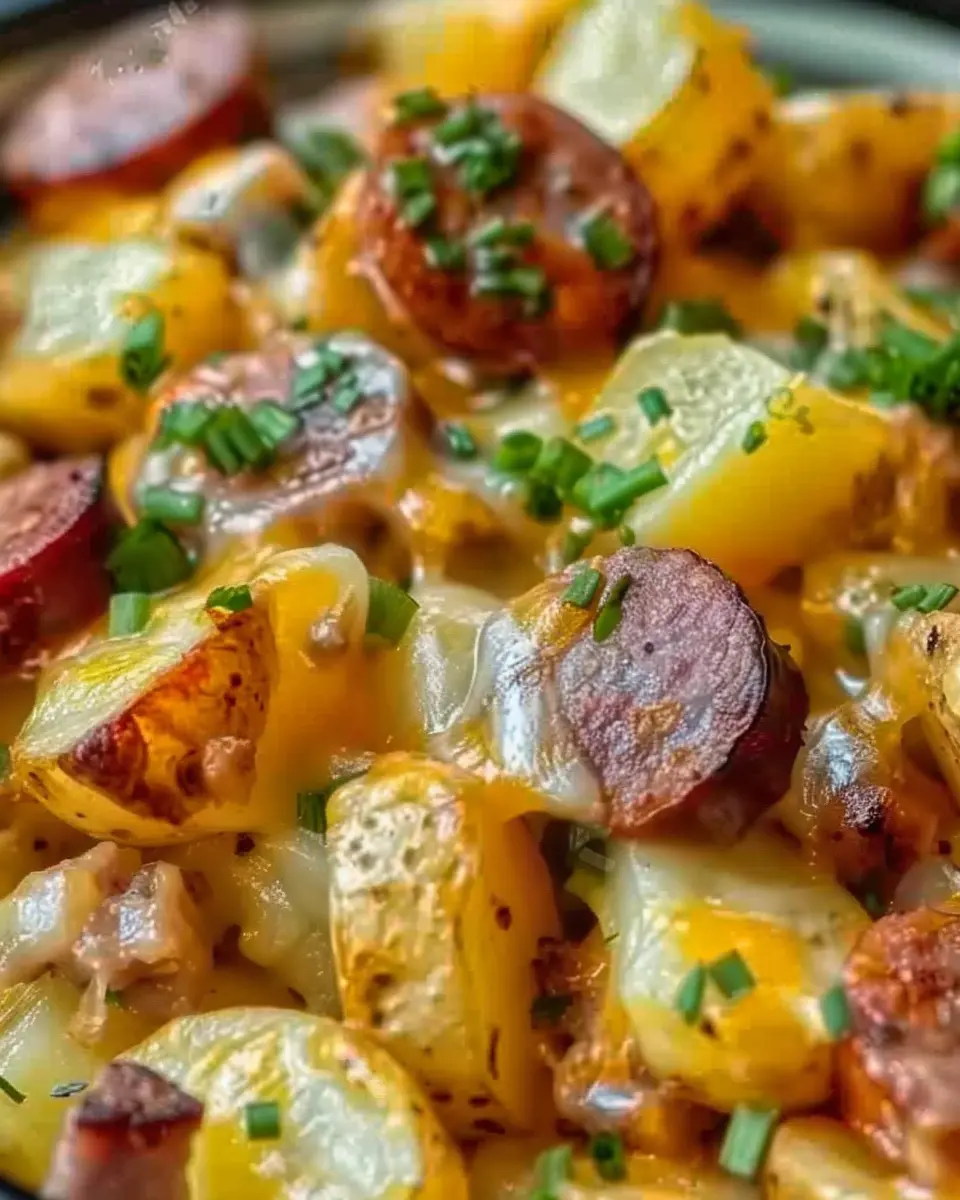 Cheesy Ranch Potatoes and Smoked Sausage: The Best Comfort Dish
