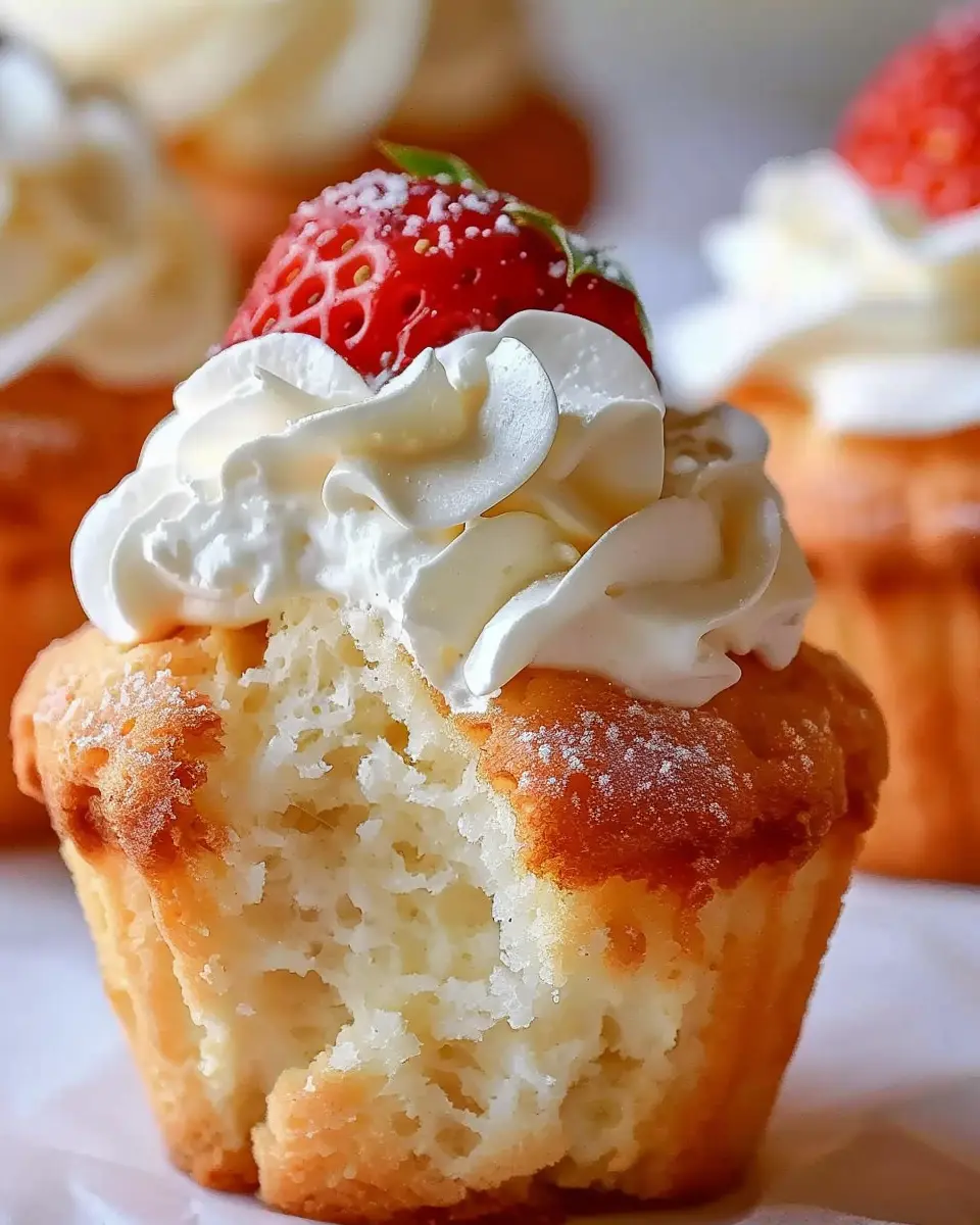 Bourbon Strawberry Angel Food Cupcakes: A Joyful Homemade Delight