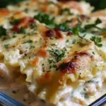 Chicken Alfredo Lasagna Rolls Recipe