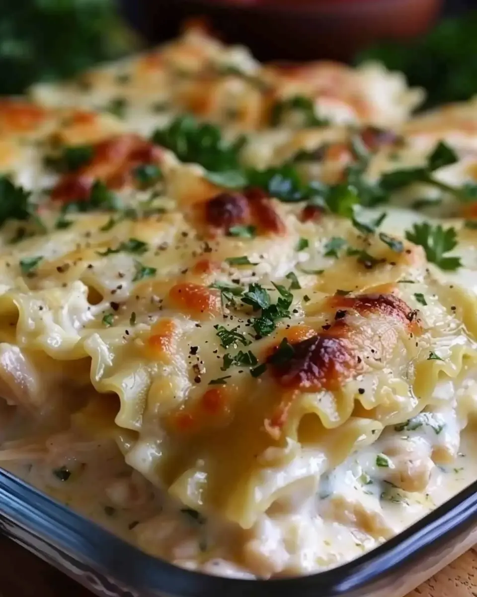 Chicken Alfredo Lasagna Rolls Recipe: Easy and Indulgent Comfort Dish