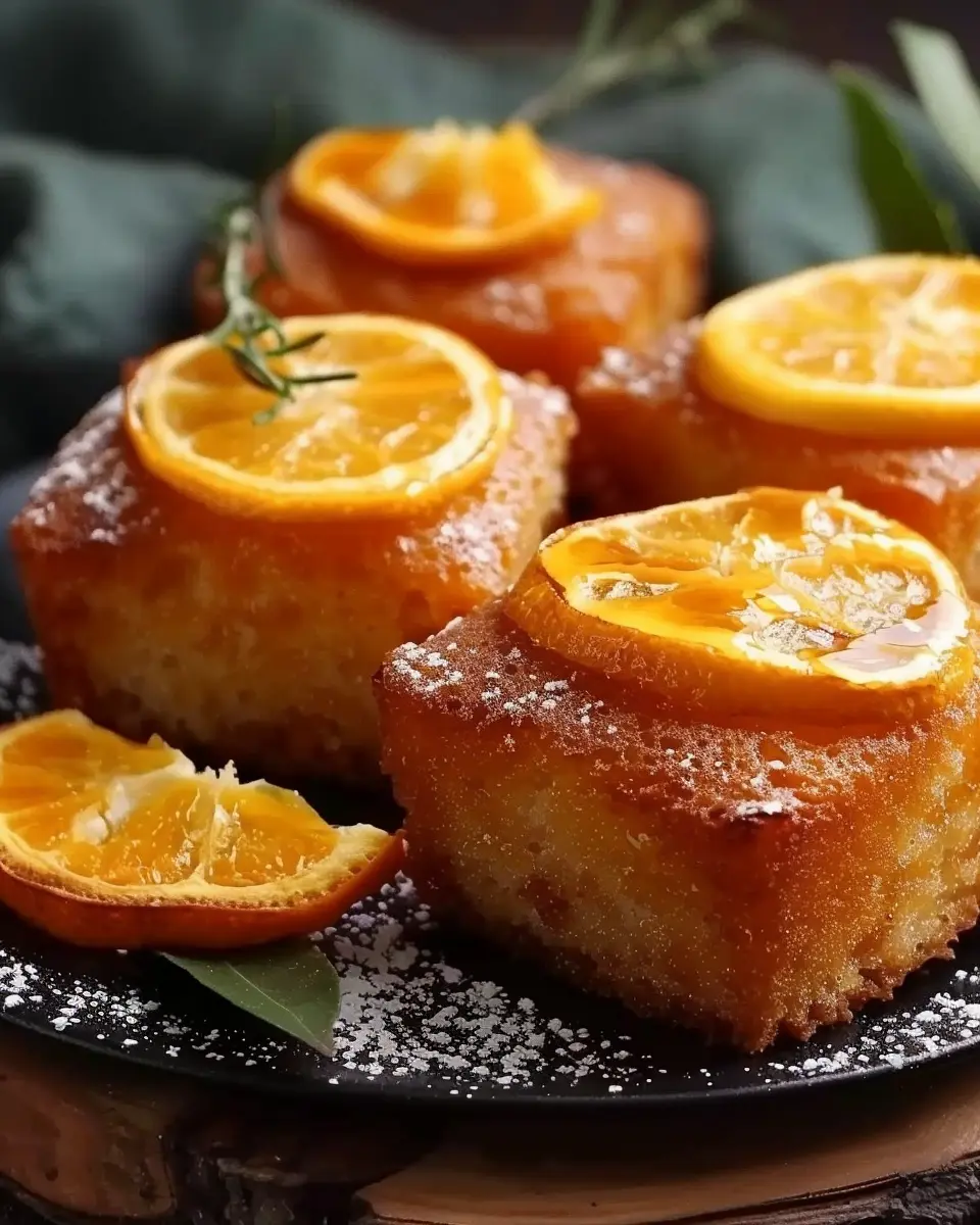 Orange Ginger Honey Cakes: Easy Recipe for a Delightful Treat