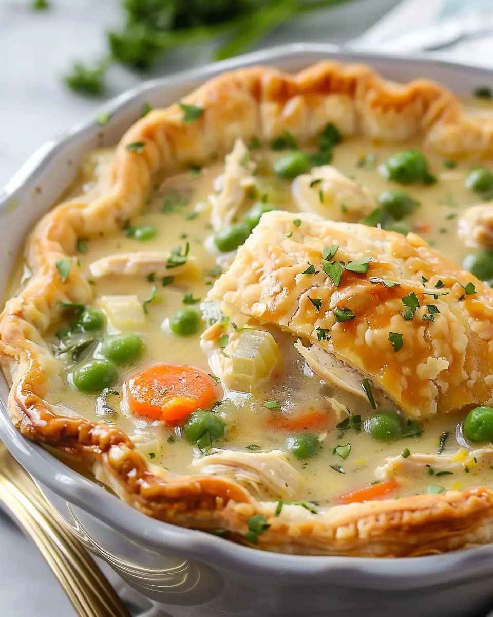Chicken Pot Pie Soup Recipe