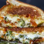 Roasted Jalapeno Popper Grilled Cheese