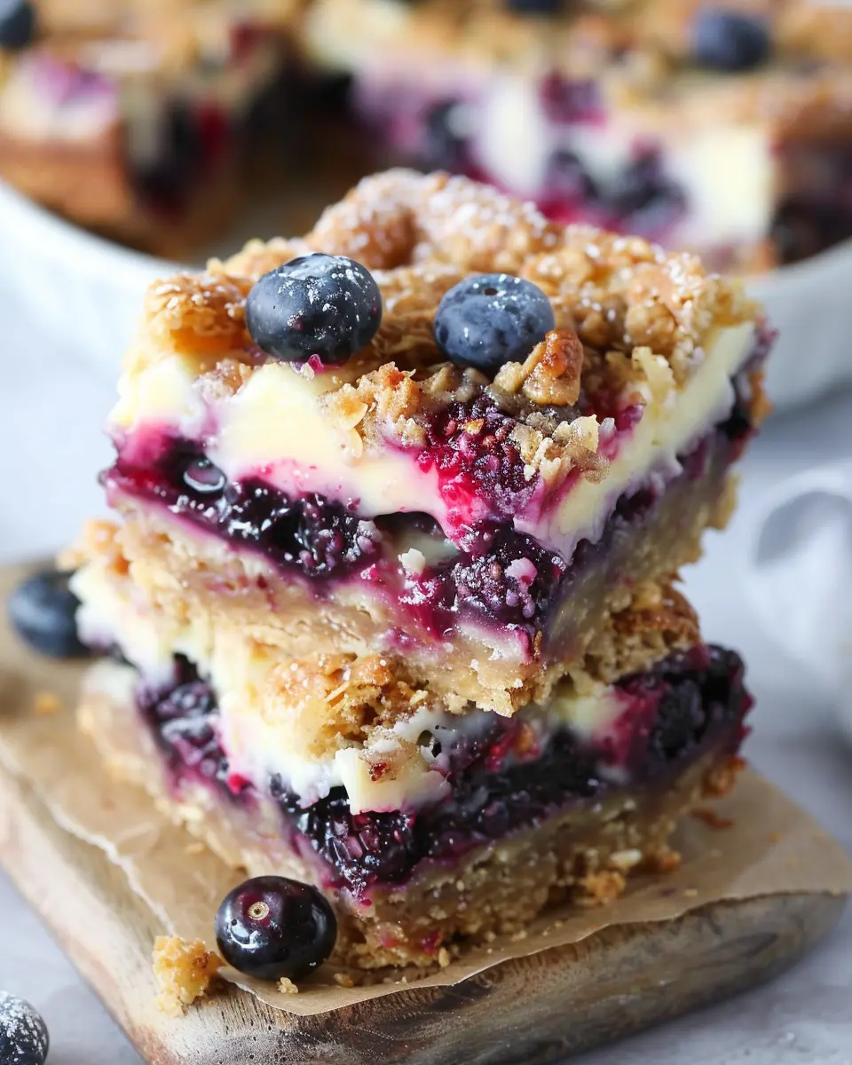 Blueberry Cream Cheese Bars: The Best Easy Recipe for Home Bakers