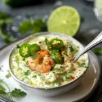 Creamy Cilantro Garlic Sauce With Jalapeños & Limes