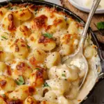 Chicken Alfredo Gnocchi Bake